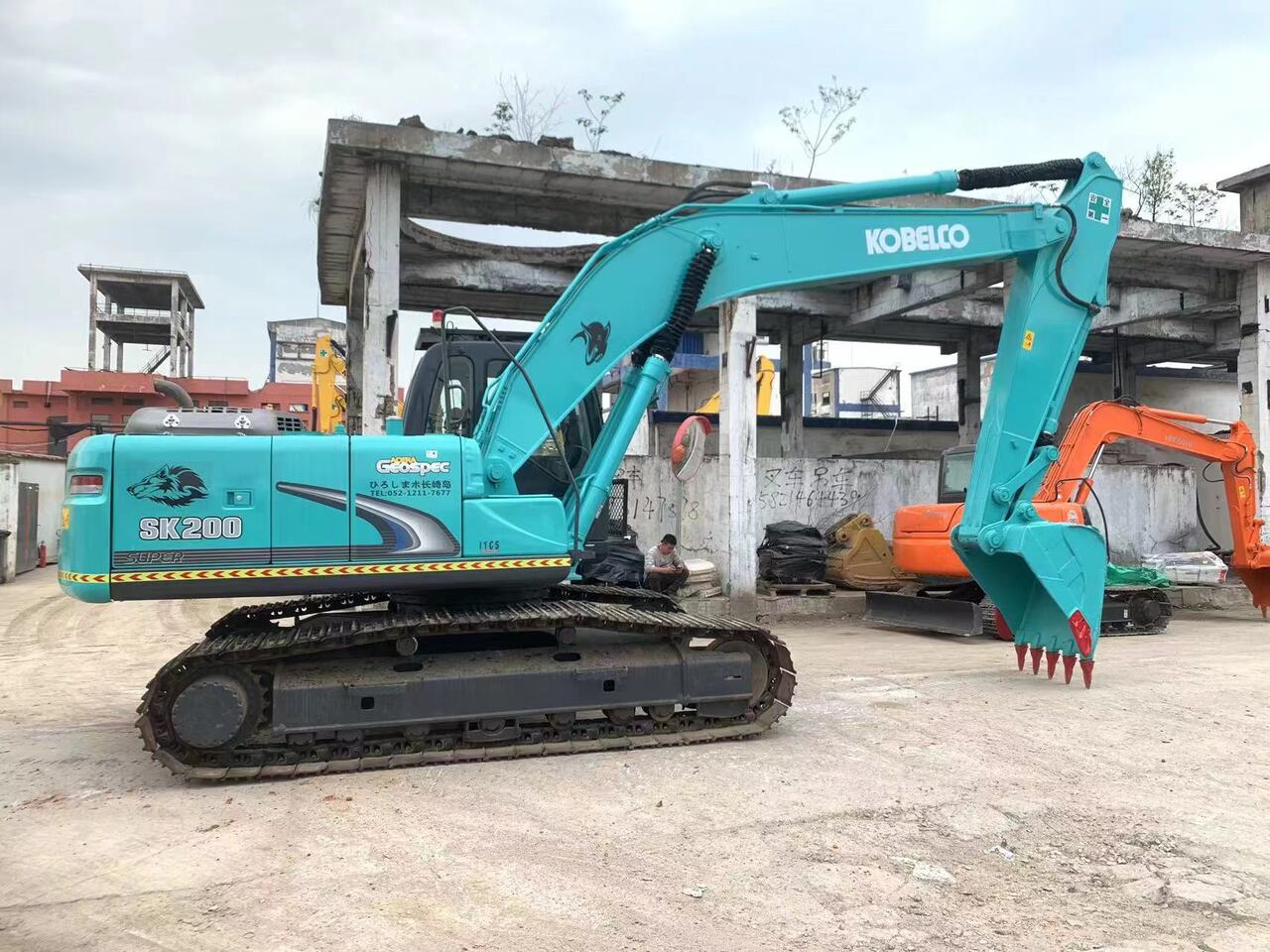 KOBELCO SK200-8 - Bandgrävare: bild 1 KOBELCO SK200-8 - Bandgrävare: bild 1