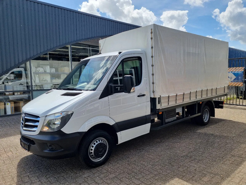 Mercedes-Benz Sprinter 514 CDI/ Huifzeil/ Airco/ EURO 6 - Transportbil med kapell: bild 4 Mercedes-Benz Sprinter 514 CDI/ Huifzeil/ Airco/ EURO 6 - Transportbil med kapell: bild 4