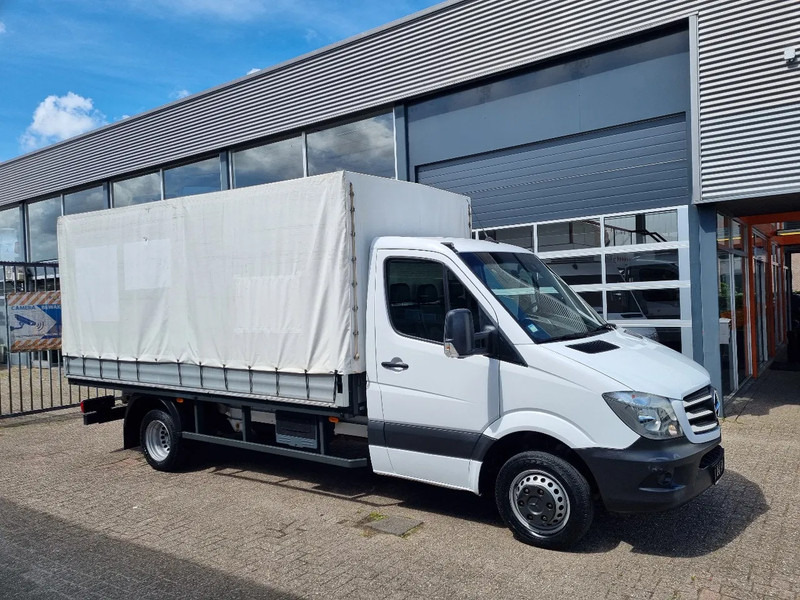 Mercedes-Benz Sprinter 514 CDI/ Huifzeil/ Airco/ EURO 6 - Transportbil med kapell: bild 1 Mercedes-Benz Sprinter 514 CDI/ Huifzeil/ Airco/ EURO 6 - Transportbil med kapell: bild 1