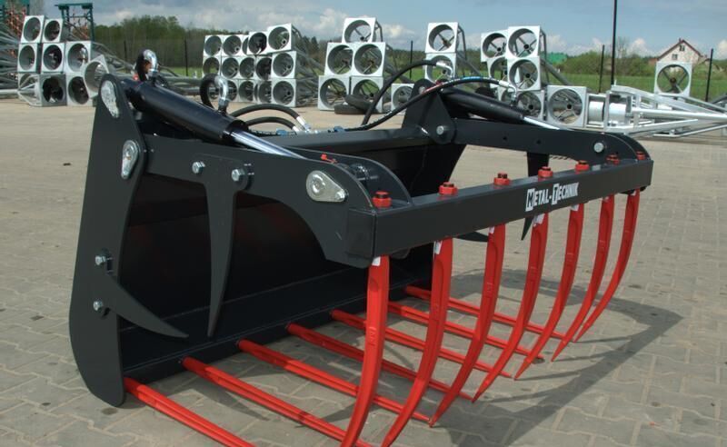 Metal-Technik Łycho-krokodyl 2m - Skopa, Utrustning för ensilage för Lantbruksmaskiner: bild 3 Metal-Technik Łycho-krokodyl 2m - Skopa, Utrustning för ensilage för Lantbruksmaskiner: bild 3