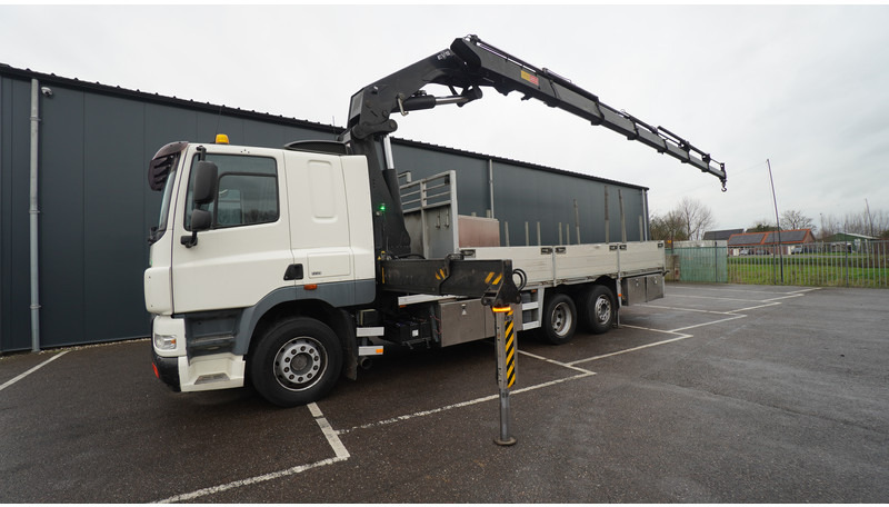 DAF CF 85.360 6x2 OPEN BOX WITH HMF 5300 CRANE - Kranbil: bild 2 DAF CF 85.360 6x2 OPEN BOX WITH HMF 5300 CRANE - Kranbil: bild 2