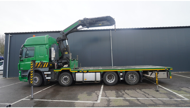 DAF CF 85.410 8X2 OPEN BOX WITH PALFINGER 42502 CRANE - Kranbil: bild 1 DAF CF 85.410 8X2 OPEN BOX WITH PALFINGER 42502 CRANE - Kranbil: bild 1