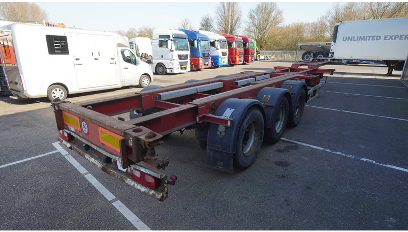 Renders 3 AXLE EXTENDABLE CONTAINER TRANSPORT TRAILER - Containerbil/ Växelflak semitrailer: bild 5 Renders 3 AXLE EXTENDABLE CONTAINER TRANSPORT TRAILER - Containerbil/ Växelflak semitrailer: bild 5