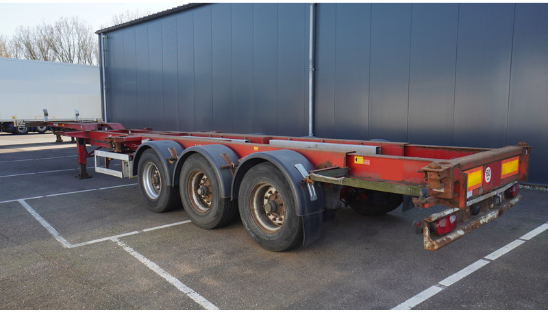 Renders 3 AXLE EXTENDABLE CONTAINER TRANSPORT TRAILER - Containerbil/ Växelflak semitrailer: bild 4 Renders 3 AXLE EXTENDABLE CONTAINER TRANSPORT TRAILER - Containerbil/ Växelflak semitrailer: bild 4