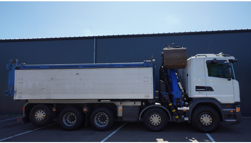 Scania G 490 10X4 CABLE SYSTEM TRUCK WITH PALFINGER Q180Z95TR CRANE - Kranbil: bild 4 Scania G 490 10X4 CABLE SYSTEM TRUCK WITH PALFINGER Q180Z95TR CRANE - Kranbil: bild 4