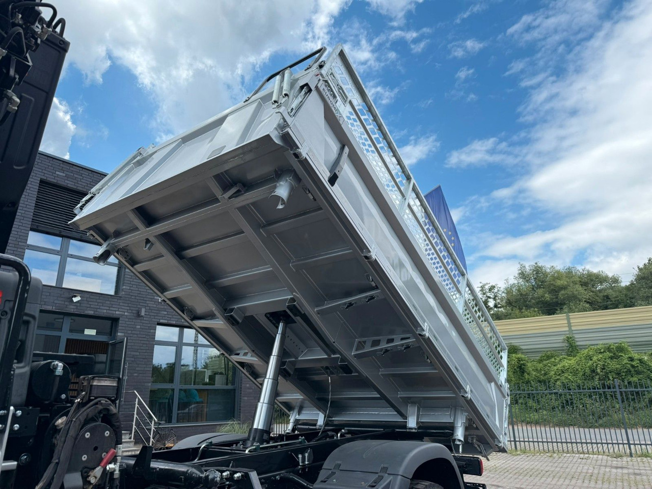 Tippbil lastbil, Kranbil MAN TGS 18.400 TG3 4x4 Euro6e  Hiab X-HiDuo 138DS-4: bild 23