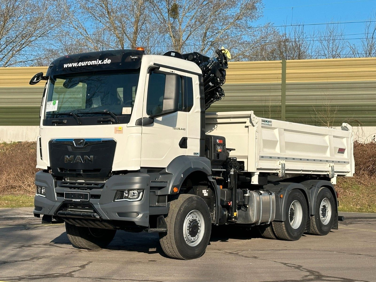 MAN TGS 28.440 6x4-4/3-Seiten- Kipper / Hiab 228-6 - Tippbil lastbil, Kranbil: bild 4 MAN TGS 28.440 6x4-4/3-Seiten- Kipper / Hiab 228-6 - Tippbil lastbil, Kranbil: bild 4