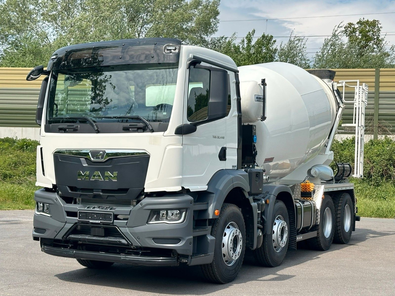 MAN TGS 32.440 8x4 / Euromix MTP EM 9 L - Betongbil: bild 2 MAN TGS 32.440 8x4 / Euromix MTP EM 9 L - Betongbil: bild 2