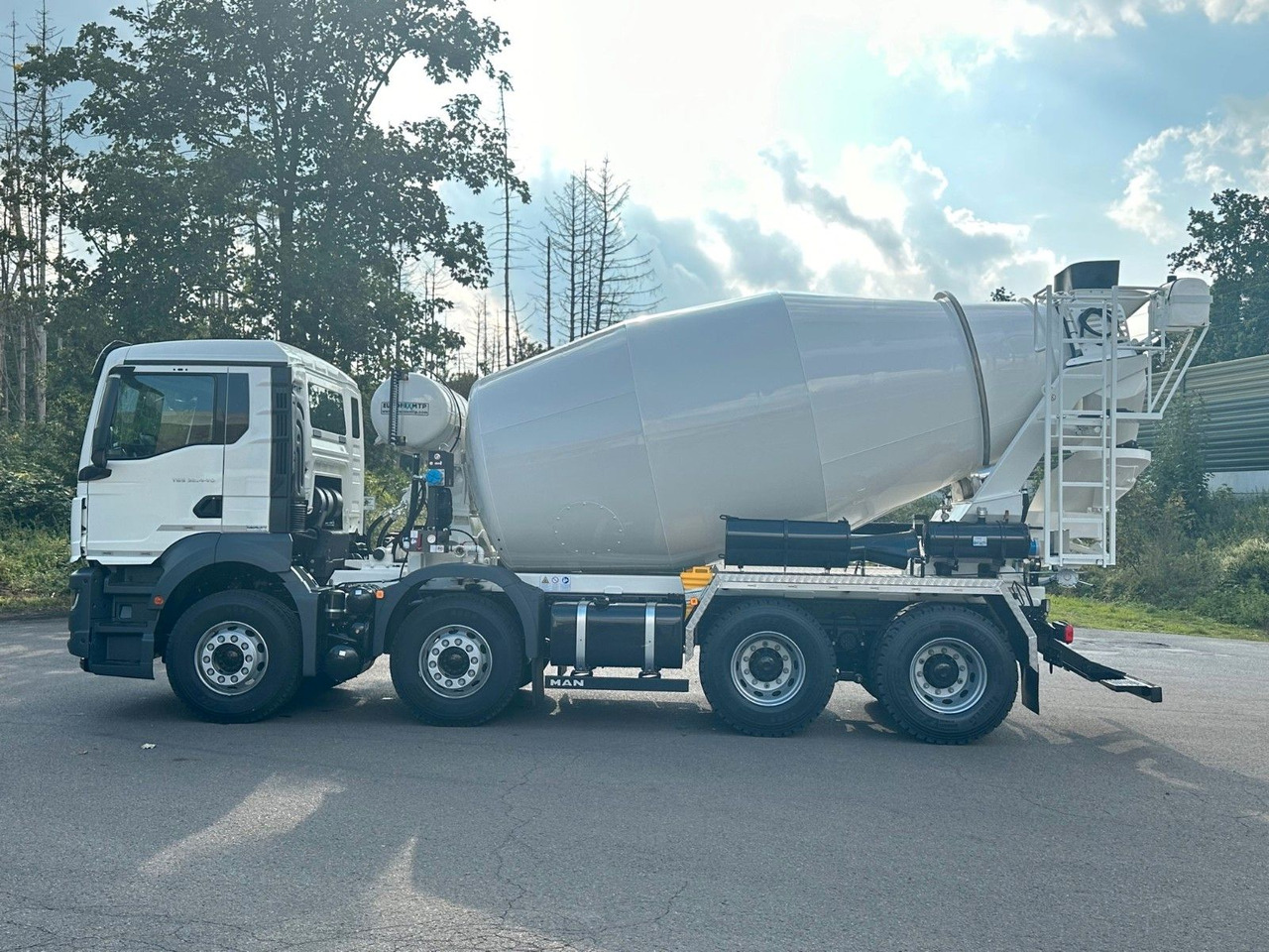 MAN TGS 32.440 8x4 / Euromix MTP EM 9 L - Betongbil: bild 4 MAN TGS 32.440 8x4 / Euromix MTP EM 9 L - Betongbil: bild 4