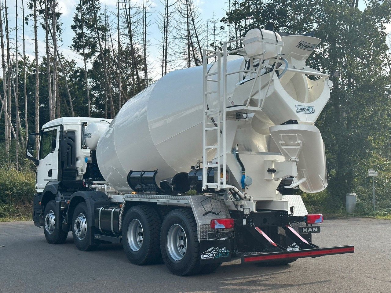 MAN TGS 32.440 8x4 / Euromix MTP EM 9 L - Betongbil: bild 5 MAN TGS 32.440 8x4 / Euromix MTP EM 9 L - Betongbil: bild 5