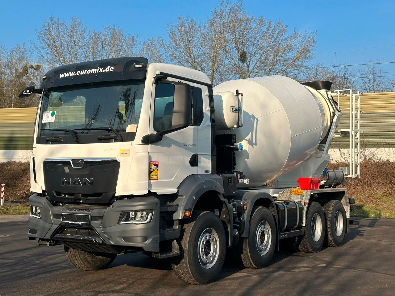 MAN TGS 37.480 8x4 EuromixMTP EM 10 L - Betongbil: bild 1 MAN TGS 37.480 8x4 EuromixMTP EM 10 L - Betongbil: bild 1