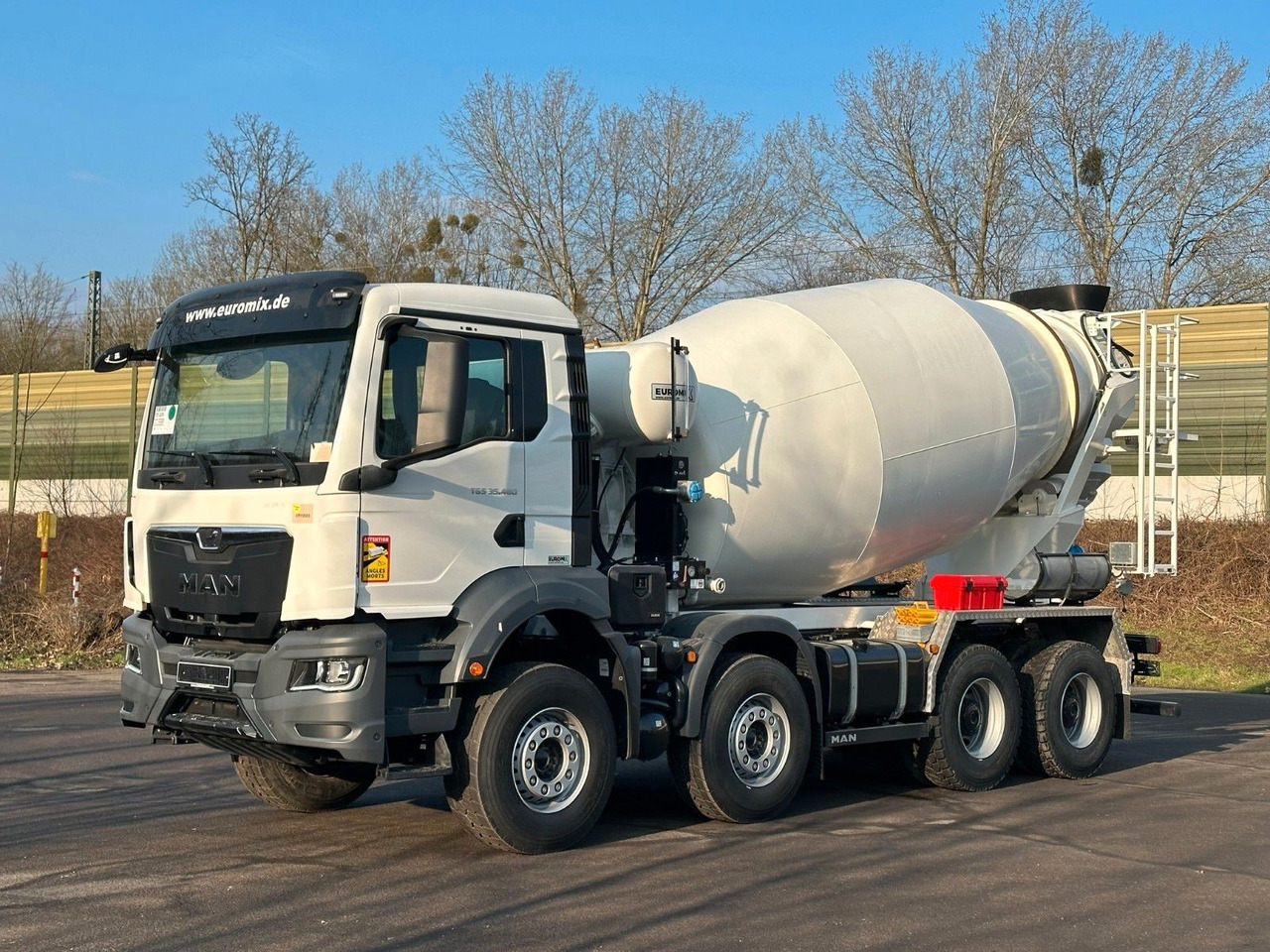 MAN TGS 37.480 8x4 EuromixMTP EM 10 L - Betongbil: bild 2 MAN TGS 37.480 8x4 EuromixMTP EM 10 L - Betongbil: bild 2