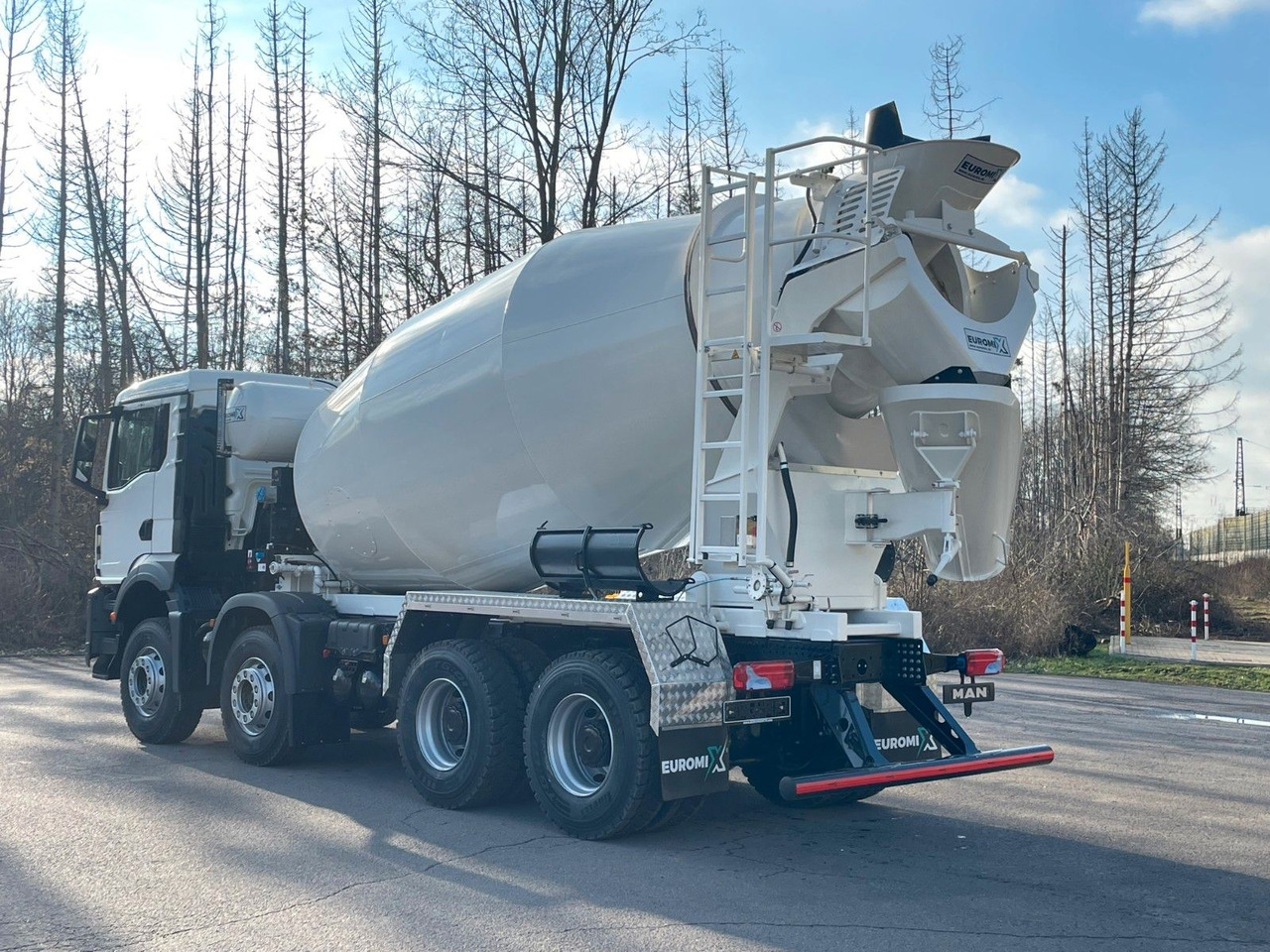 MAN TGS 41.400 8x4 / EuromixMTP EM 10m³ R / EURO 2 - Betongbil: bild 5 MAN TGS 41.400 8x4 / EuromixMTP EM 10m³ R / EURO 2 - Betongbil: bild 5