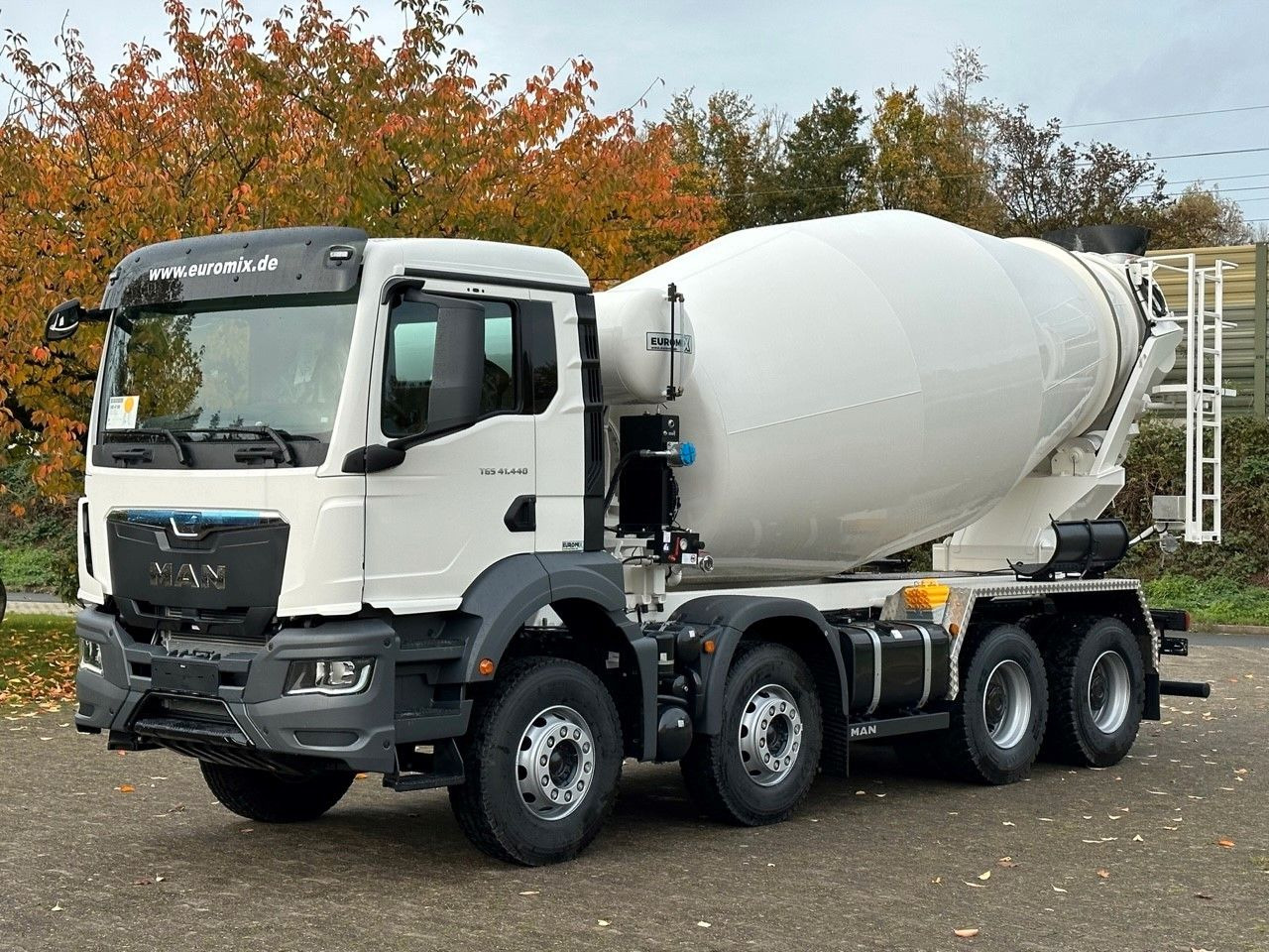 MAN TGS 41.440 8x4 /Euro6e Euromix EM 12 R - Betongbil: bild 1 MAN TGS 41.440 8x4 /Euro6e Euromix EM 12 R - Betongbil: bild 1