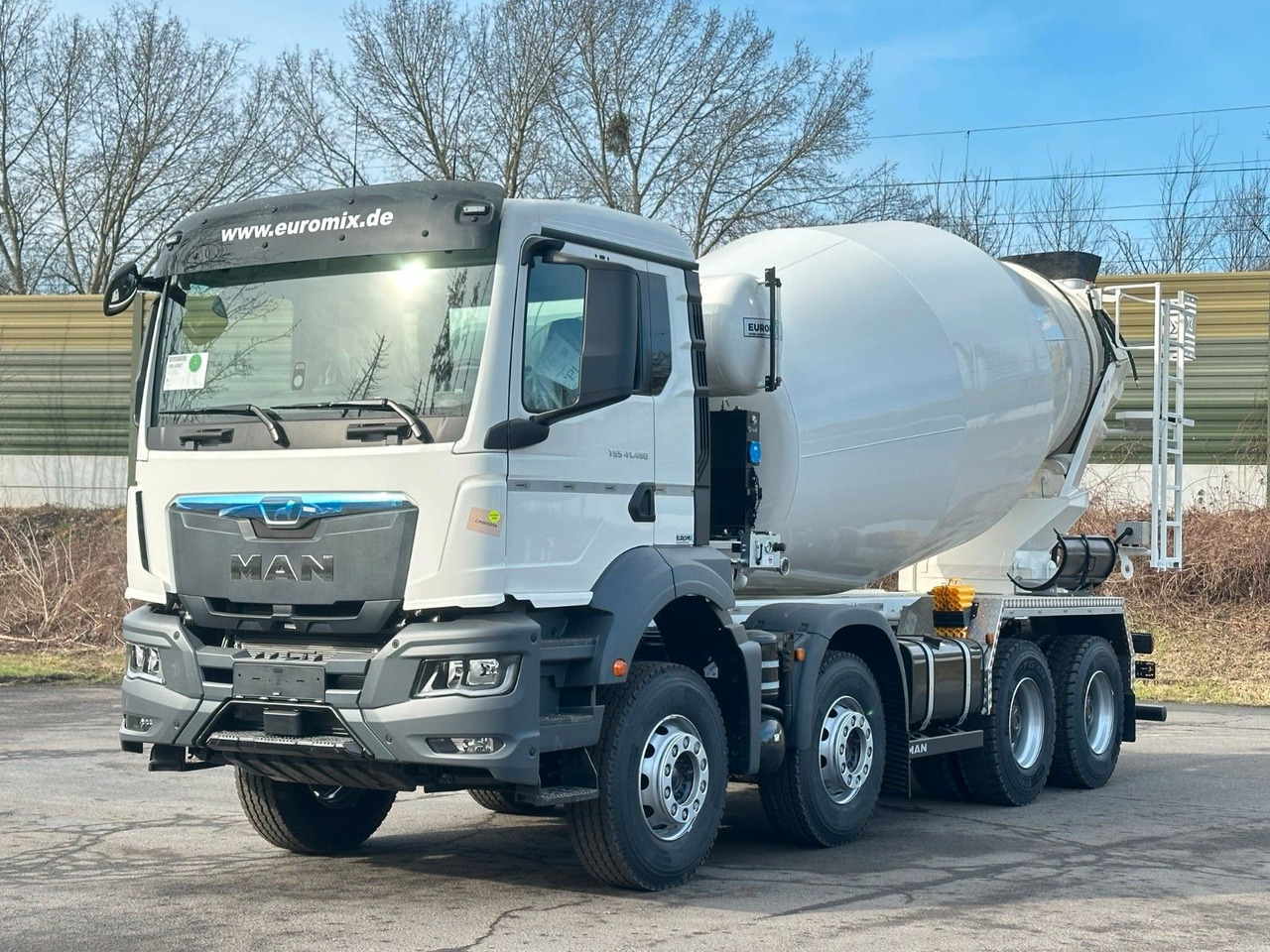MAN TGS 41.480 8x4 /Euro6e Euromix EM 12 R - Betongbil: bild 2 MAN TGS 41.480 8x4 /Euro6e Euromix EM 12 R - Betongbil: bild 2