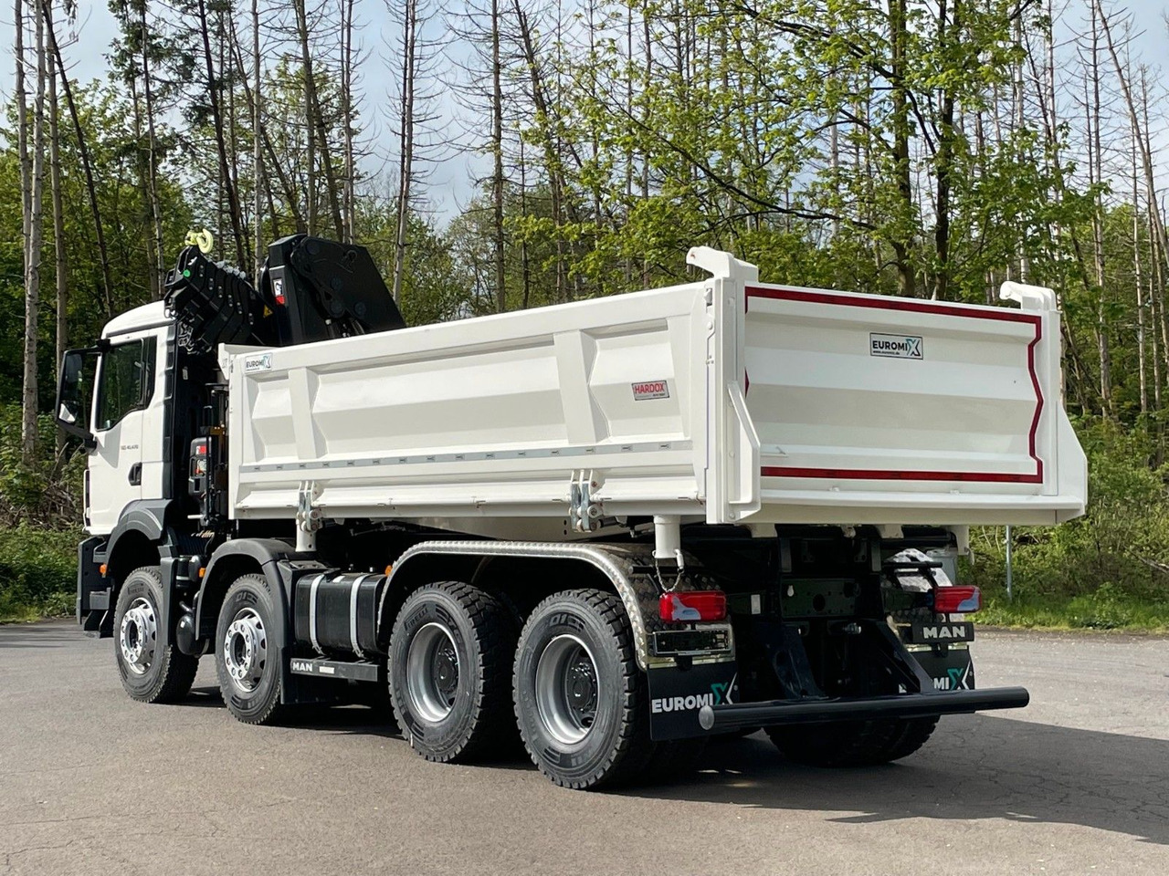 MAN TGS 41.480 8x4/Euro6e Euromix Kipper Hiab 228-6 - Tippbil lastbil, Kranbil: bild 5 MAN TGS 41.480 8x4/Euro6e Euromix Kipper Hiab 228-6 - Tippbil lastbil, Kranbil: bild 5
