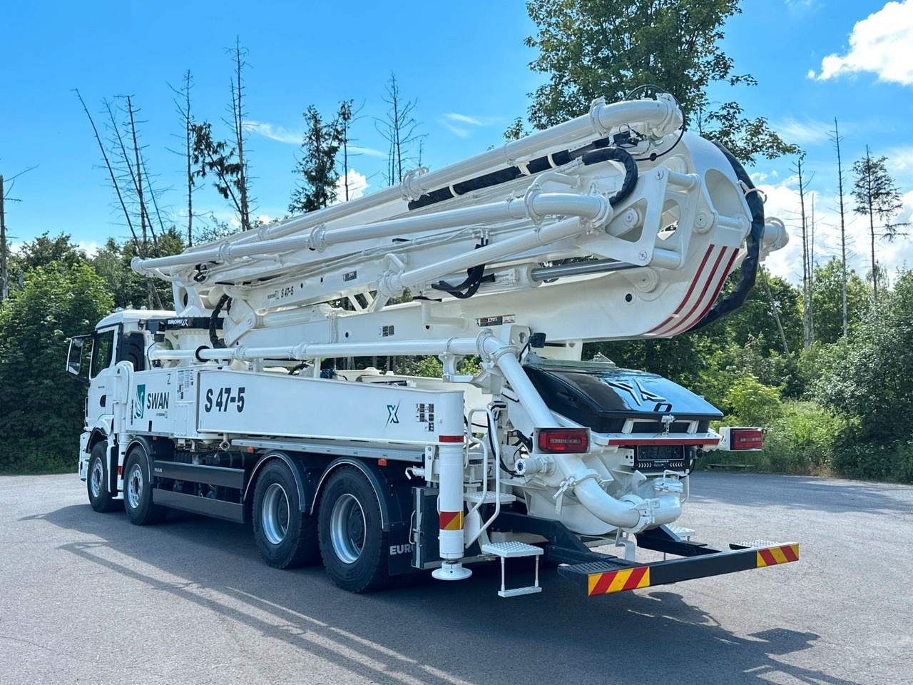 MAN TGS 41.520 8x4 SWAN TSP 47-5 160RZ ( 47m ) - Betongbil: bild 4 MAN TGS 41.520 8x4 SWAN TSP 47-5 160RZ ( 47m ) - Betongbil: bild 4