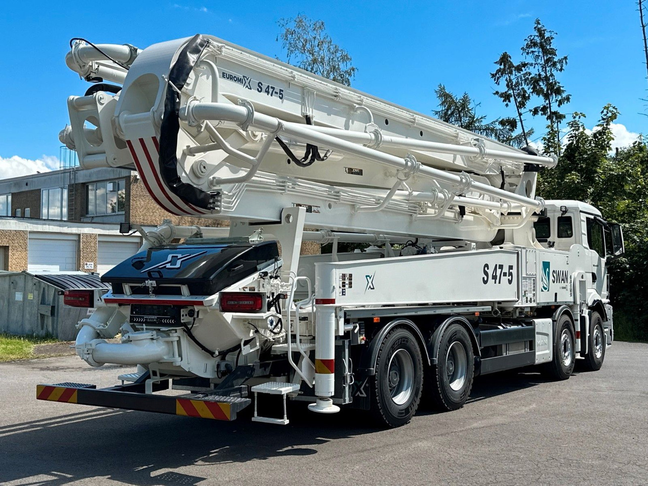 MAN TGS 41.520 8x4 SWAN TSP 47-5 160RZ ( 47m ) - Betongbil: bild 5 MAN TGS 41.520 8x4 SWAN TSP 47-5 160RZ ( 47m ) - Betongbil: bild 5