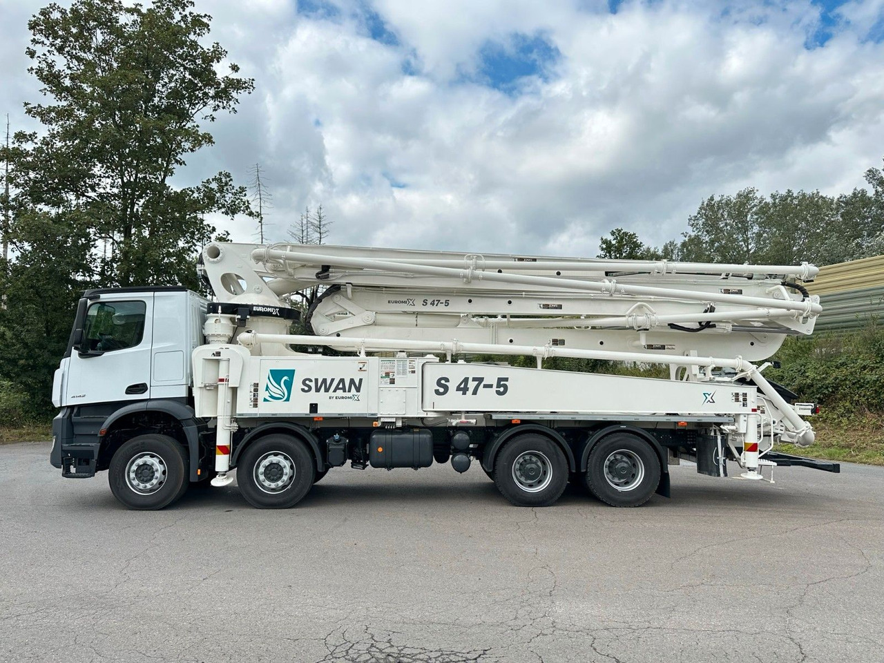 Mercedes-Benz Arocs 5 4142 8x4 SWAN TSP 47-5 160RZ ( 47m ) - Betongbil: bild 5 Mercedes-Benz Arocs 5 4142 8x4 SWAN TSP 47-5 160RZ ( 47m ) - Betongbil: bild 5