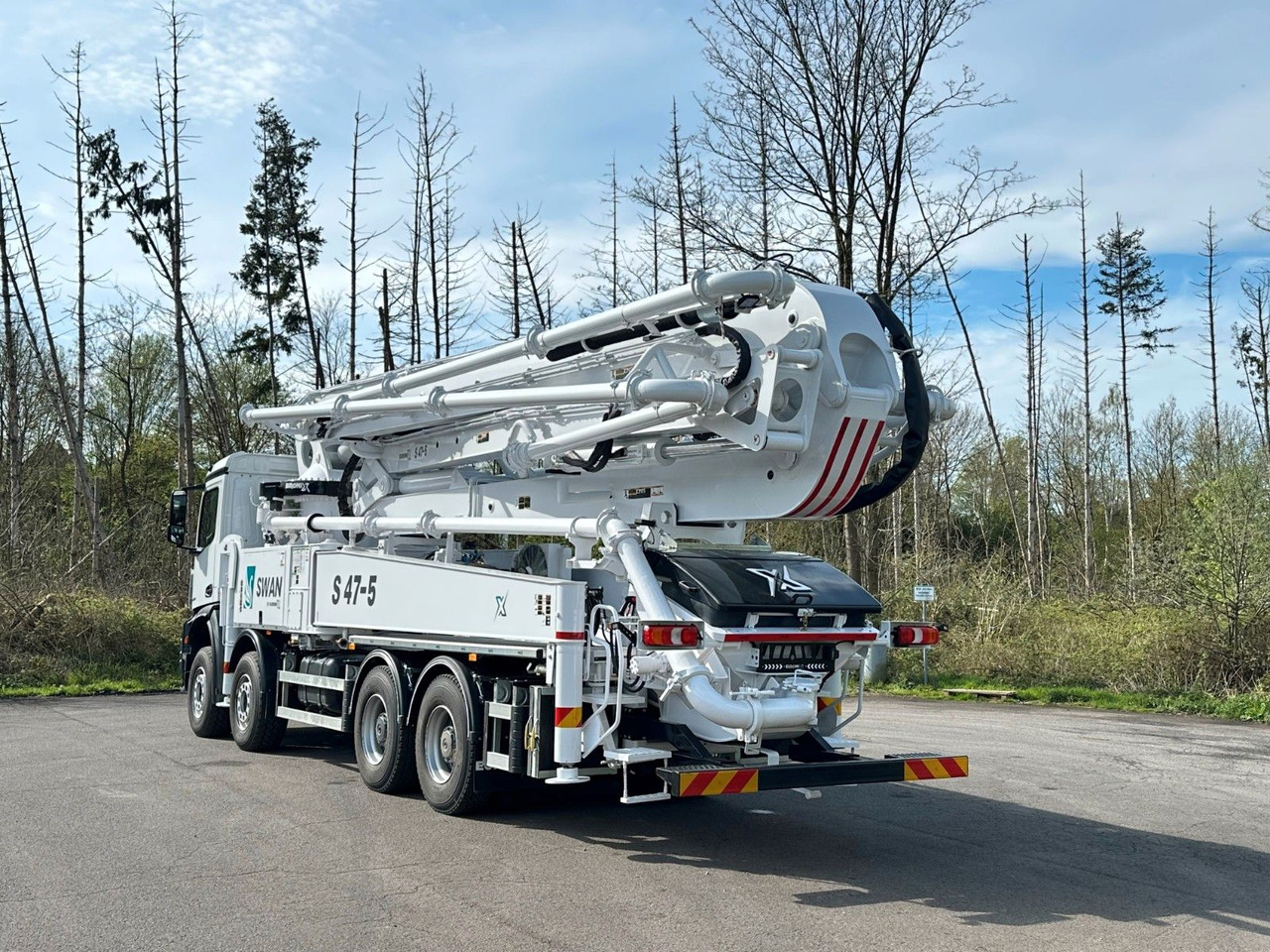 Mercedes-Benz Arocs 5 4542 8x4 SWAN TSP 47-5 160RZ ( 47m ) - Betongbil: bild 5 Mercedes-Benz Arocs 5 4542 8x4 SWAN TSP 47-5 160RZ ( 47m ) - Betongbil: bild 5