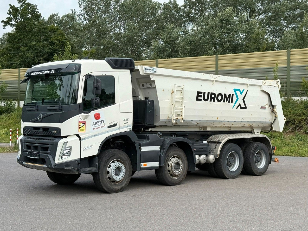 Volvo FMX 430 8X4 EuromixMTP 16m³ Hydraulische Klappe - Tippbil lastbil: bild 1 Volvo FMX 430 8X4 EuromixMTP 16m³ Hydraulische Klappe - Tippbil lastbil: bild 1