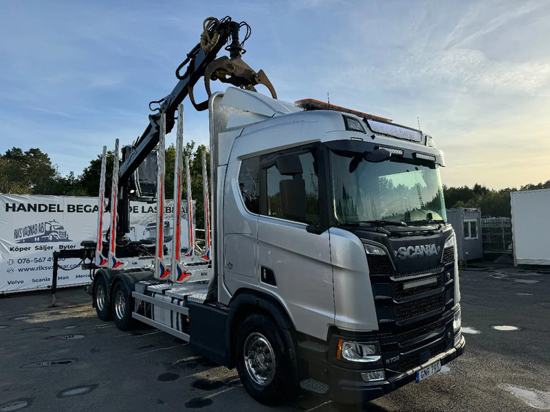 Scania R730 V8 6X4, Retarder,Timber-truck + Kesla, 2020 - Timmerbil, Kranbil: bild 1 Scania R730 V8 6X4, Retarder,Timber-truck + Kesla, 2020 - Timmerbil, Kranbil: bild 1