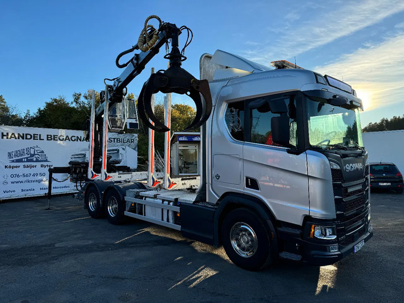 Scania R730 V8 6X4, Retarder, Timber-truck + Kesla, 2020 - Timmerbil, Kranbil: bild 1 Scania R730 V8 6X4, Retarder, Timber-truck + Kesla, 2020 - Timmerbil, Kranbil: bild 1