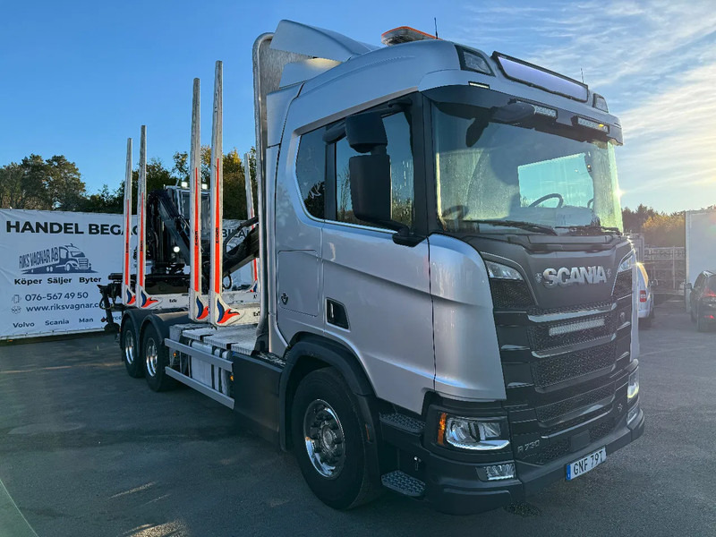 Scania R730 V8 6X4, Retarder, Timber-truck + Kesla, 2020 - Timmerbil, Kranbil: bild 2 Scania R730 V8 6X4, Retarder, Timber-truck + Kesla, 2020 - Timmerbil, Kranbil: bild 2