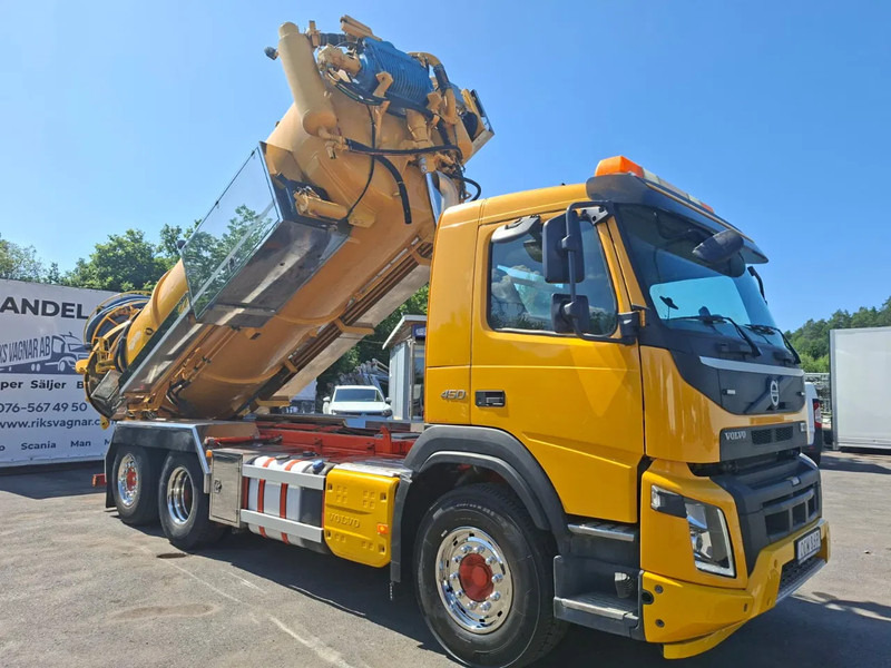 Volvo FMX 450 Combi Vacuum/Pressure 14m3 (1,5 + 12,5m3), 2017 - Sugbil: bild 1 Volvo FMX 450 Combi Vacuum/Pressure 14m3 (1,5 + 12,5m3), 2017 - Sugbil: bild 1
