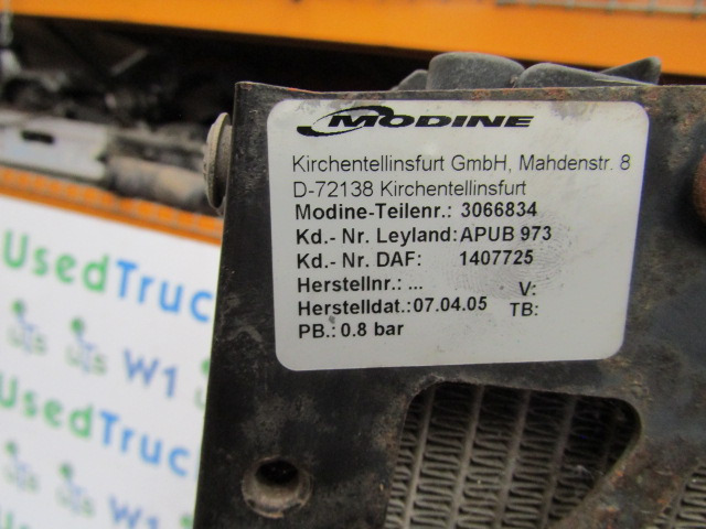 DAF LF 55 RADIATOR P/NO 3066834 - Kylare för Lastbil: bild 2 DAF LF 55 RADIATOR P/NO 3066834 - Kylare för Lastbil: bild 2