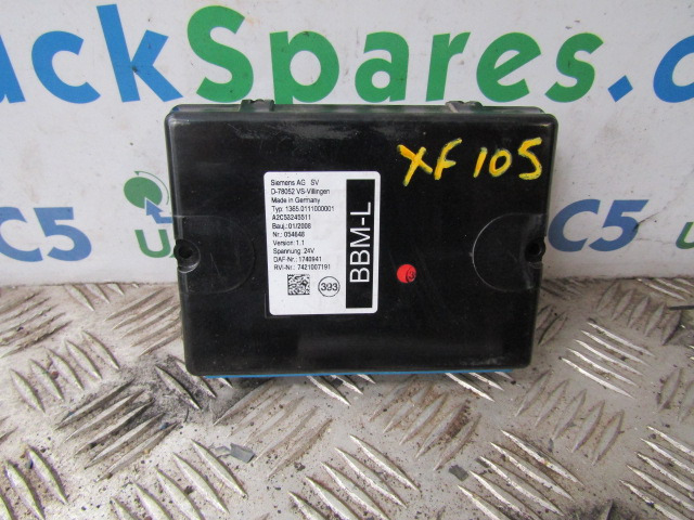DAF XF 105 BBM-L ECU P/NO 1740941 - Kontrollenhet för Lastbil: bild 1 DAF XF 105 BBM-L ECU P/NO 1740941 - Kontrollenhet för Lastbil: bild 1