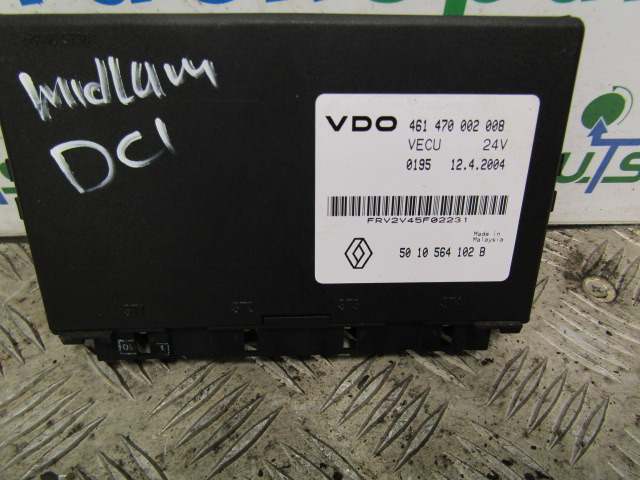 RENAULT MIDLUM VEHICLE BODY ECU P/NO 5010564102B / 461470002008 - Kontrollenhet för Lastbil: bild 1 RENAULT MIDLUM VEHICLE BODY ECU P/NO 5010564102B / 461470002008 - Kontrollenhet för Lastbil: bild 1