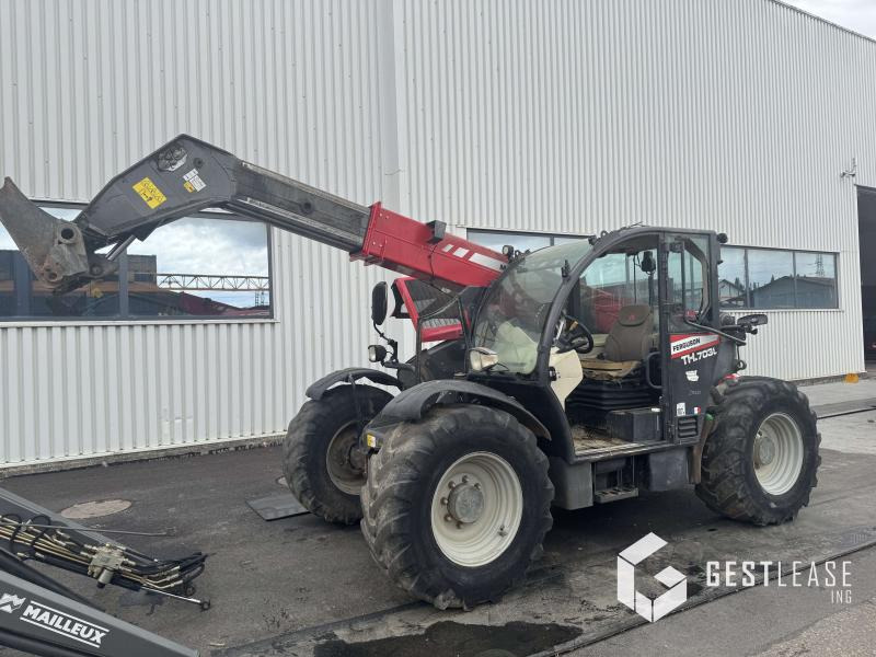 MASSEY FERGUSON TH 708 L - Skjutstativtruck: bild 1 MASSEY FERGUSON TH 708 L - Skjutstativtruck: bild 1