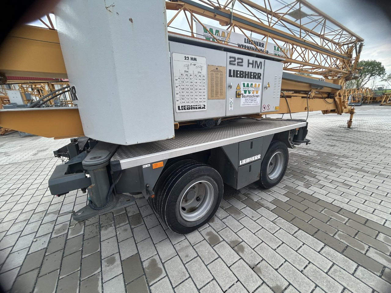 Liebherr Baukran Turmdrehkran 22HM / Baujahr 2015 - Tornkran: bild 3 Liebherr Baukran Turmdrehkran 22HM / Baujahr 2015 - Tornkran: bild 3