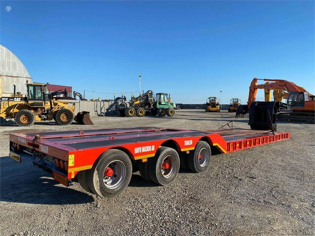 Hako Gooseneck lowbed , axle lift - Låg lastare semitrailer: bild 3 Hako Gooseneck lowbed , axle lift - Låg lastare semitrailer: bild 3