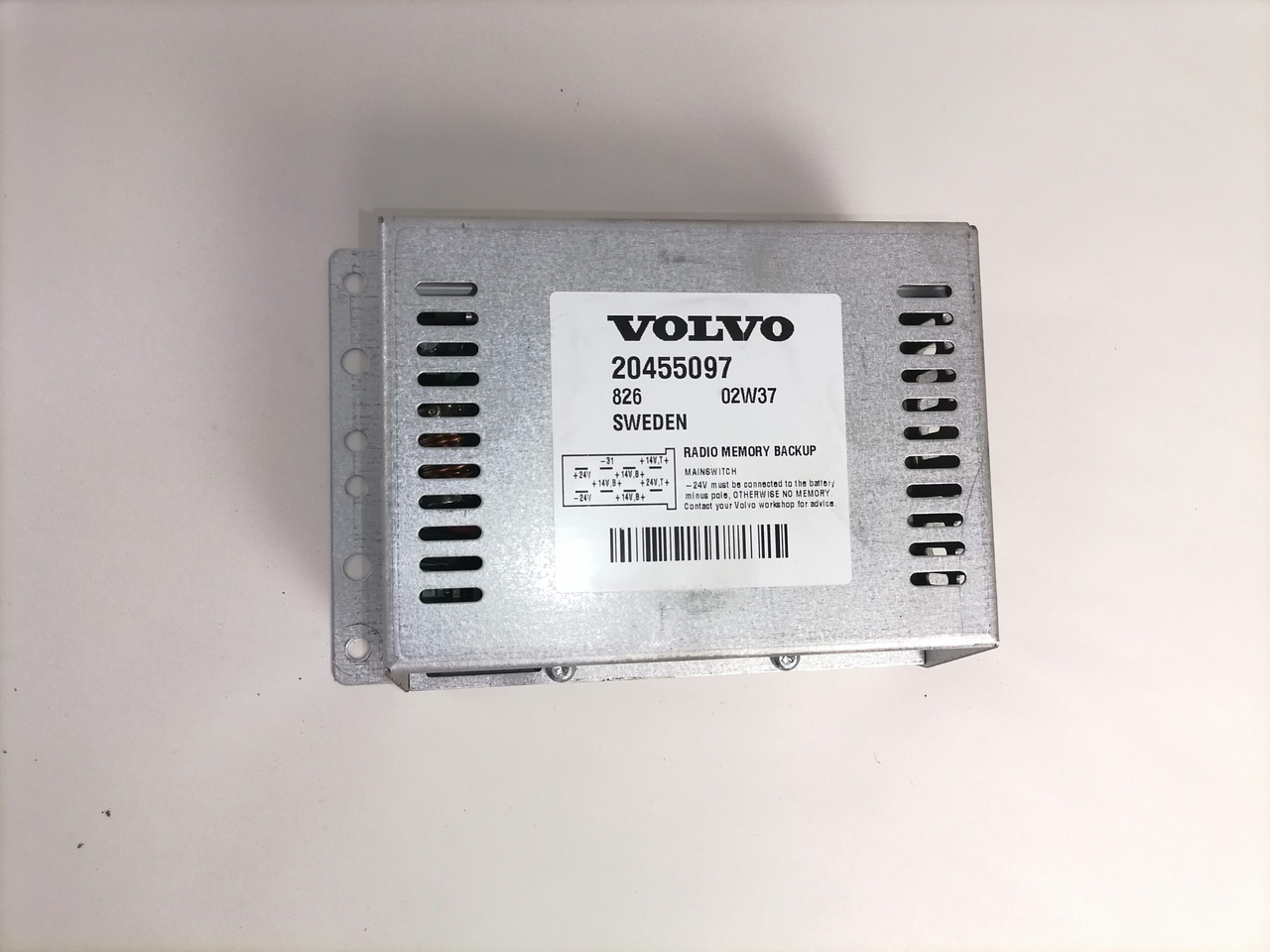 Volvo Radio Memory Backup 20455097 - Kontrollenhet för Lastbil: bild 3 Volvo Radio Memory Backup 20455097 - Kontrollenhet för Lastbil: bild 3