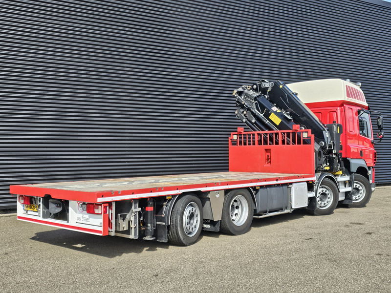 DAF CF 460 8x2/6 / FASSI 82 t/m CRANE / KRAN - 18.3 mtr - Flakbil, Kranbil: bild 2 DAF CF 460 8x2/6 / FASSI 82 t/m CRANE / KRAN - 18.3 mtr - Flakbil, Kranbil: bild 2
