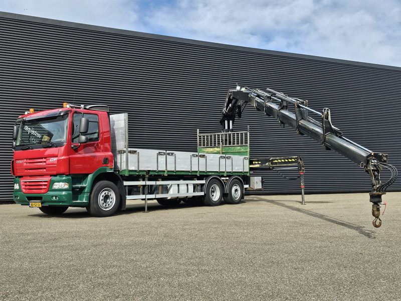 DAF CF 85.410 6x2 / HIAB 35 t/m crane / kran + REMOTE - Flakbil, Kranbil: bild 4 DAF CF 85.410 6x2 / HIAB 35 t/m crane / kran + REMOTE - Flakbil, Kranbil: bild 4