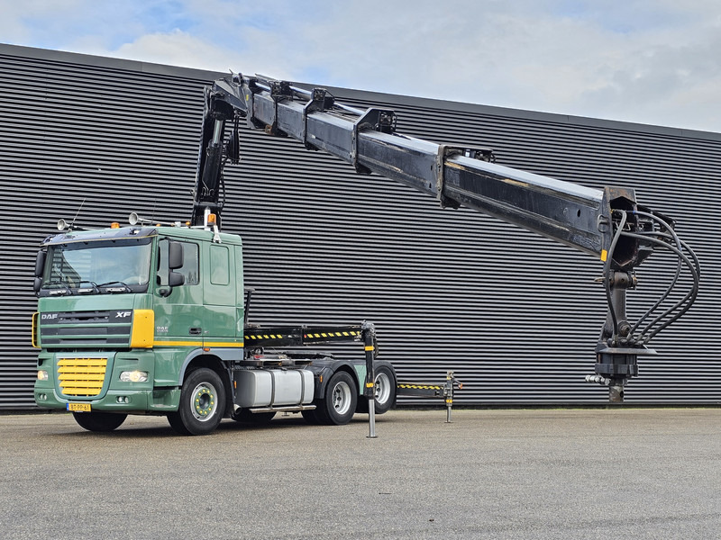 DAF XF 105.460 6X2 / HIAB 37 t/m CRANE / KRAN - Dragbil: bild 2 DAF XF 105.460 6X2 / HIAB 37 t/m CRANE / KRAN - Dragbil: bild 2