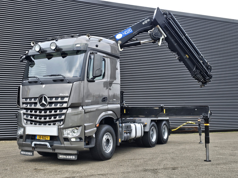 Mercedes-Benz Arocs 2658 6x4 / HMF 40 t/m - 21.3 mtr / WINCH - Dragbil: bild 4 Mercedes-Benz Arocs 2658 6x4 / HMF 40 t/m - 21.3 mtr / WINCH - Dragbil: bild 4