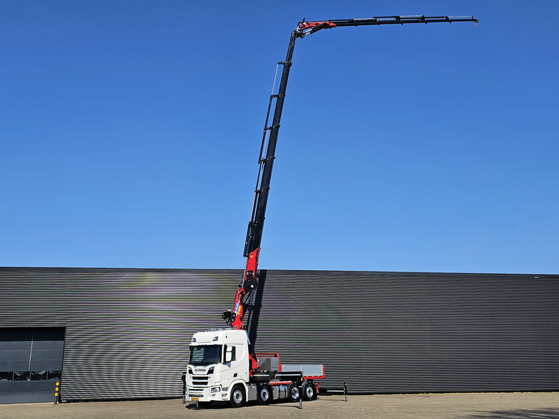 Scania R590 8x2*6 HMF 9520 + JiB + WINCH / TRACTOR / - Dragbil: bild 4 Scania R590 8x2*6 HMF 9520 + JiB + WINCH / TRACTOR / - Dragbil: bild 4