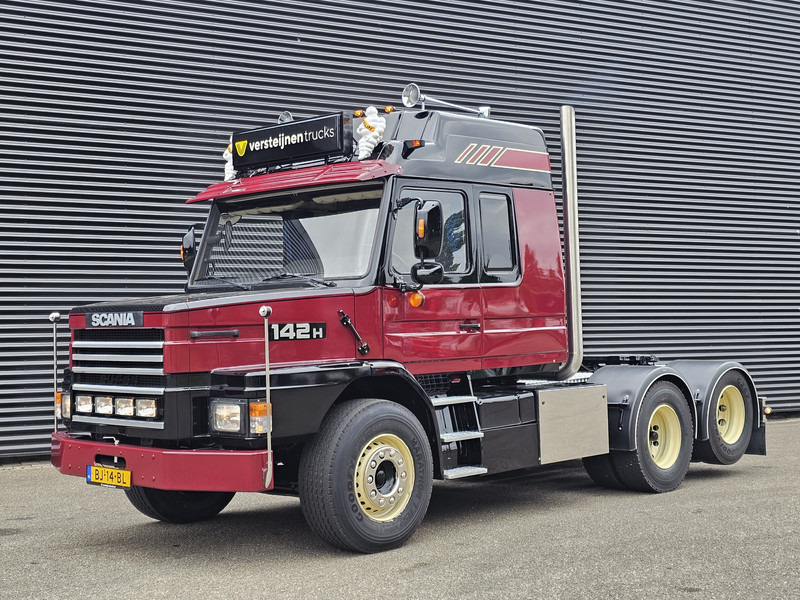 Scania T142.400 V8 / 6x2 BOOGIE / TORPEDO / HAUBER - Dragbil: bild 1 Scania T142.400 V8 / 6x2 BOOGIE / TORPEDO / HAUBER - Dragbil: bild 1