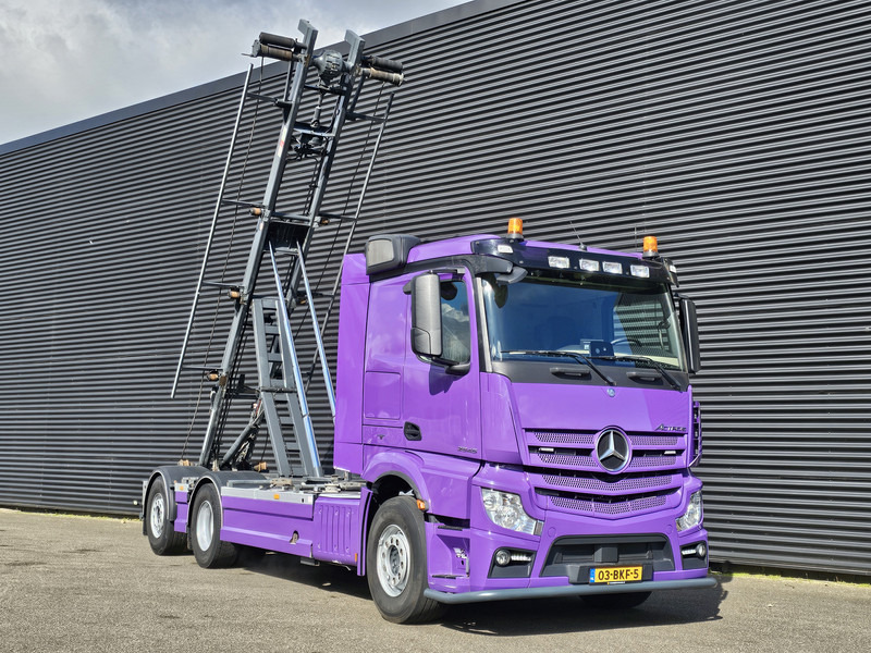 Mercedes-Benz AROCS 3345 6x2 / CABLE - CONTAINER SYSTEM - Lastbil med kabelsystem: bild 2 Mercedes-Benz AROCS 3345 6x2 / CABLE - CONTAINER SYSTEM - Lastbil med kabelsystem: bild 2