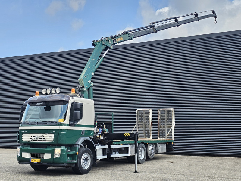 Volvo FE 320 6X2R / 22 t/m KRAN / CRANE / OPRIJ / MACHINE TRANSPORT - Kranbil: bild 1 Volvo FE 320 6X2R / 22 t/m KRAN / CRANE / OPRIJ / MACHINE TRANSPORT - Kranbil: bild 1