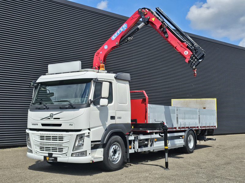 Volvo FM 330 4x2 / EFFER 12.5 t/m CRANE / KRAN - Flakbil, Kranbil: bild 4 Volvo FM 330 4x2 / EFFER 12.5 t/m CRANE / KRAN - Flakbil, Kranbil: bild 4