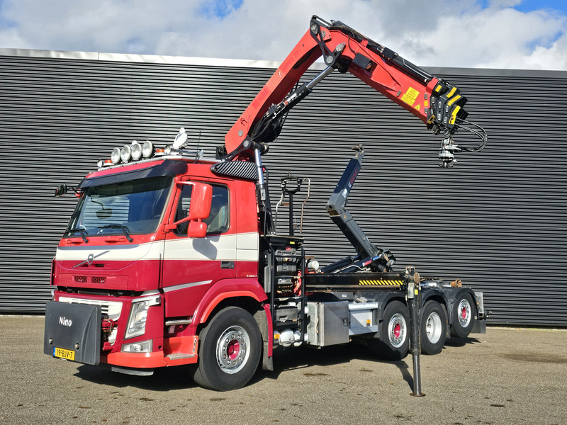 Volvo FM 420 8x2 / HIAB HOOKLIFT + 30 t/m CRANE - KRAN - Lastväxlare lastbil, Kranbil: bild 4 Volvo FM 420 8x2 / HIAB HOOKLIFT + 30 t/m CRANE - KRAN - Lastväxlare lastbil, Kranbil: bild 4