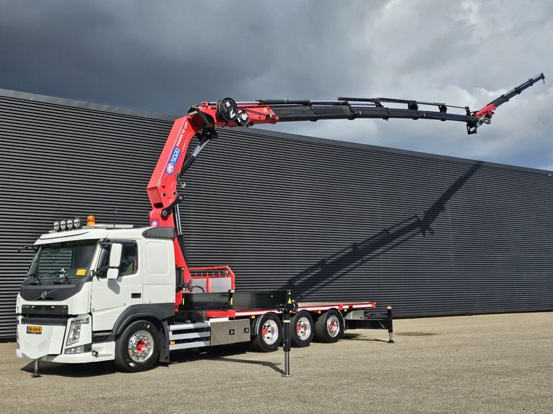 Volvo FM 500 8x4*4 / HMF 5020 K6 + JIB K4 / CRANE - KRAN - Flakbil, Kranbil: bild 1 Volvo FM 500 8x4*4 / HMF 5020 K6 + JIB K4 / CRANE - KRAN - Flakbil, Kranbil: bild 1