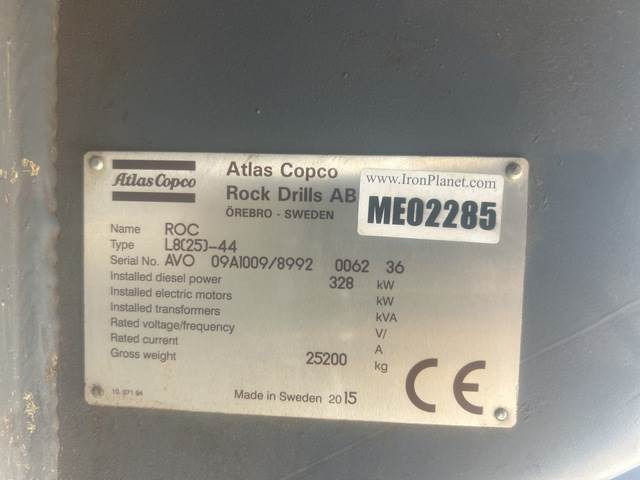 Atlas Copco ROCL8 - Borrmaskin: bild 5 Atlas Copco ROCL8 - Borrmaskin: bild 5