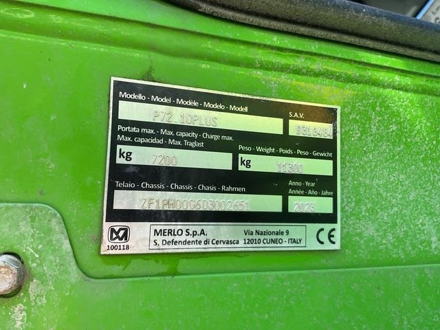 Merlo P72.10 - Teleskoplastar: bild 5 Merlo P72.10 - Teleskoplastar: bild 5