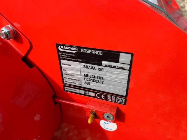 Maschio Gaspardo Brava 120 3P Fix - Slagklippare: bild 5 Maschio Gaspardo Brava 120 3P Fix - Slagklippare: bild 5